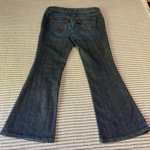 William Rast Belle Aire Flares in Dark Blue 29